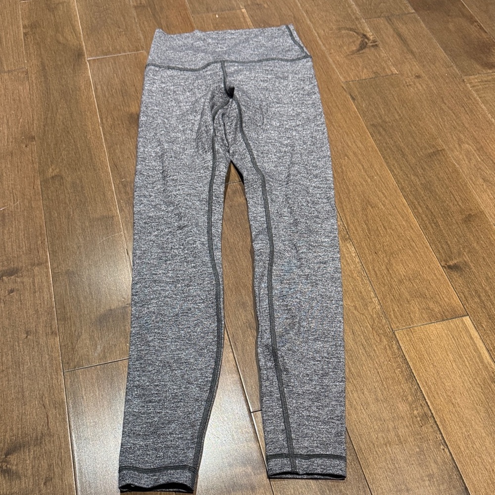 Lululemon Grey Heather Active Leggings